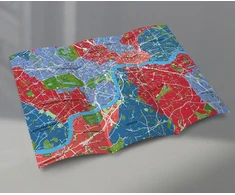 Puzzlemap Londono žemėlapio dėlionė City Map Xxl 500 dalių su brošiūra ir lankstoma kortele 68 x 48 cm Motyvo dydis Kelionių vadovas Dovana Suvenyras