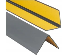 Pvc kampas 25x25mm 100cm grafitas, lipnus, lankstus kampinis profilis