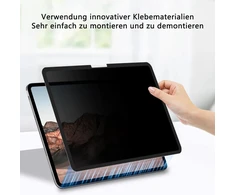 Pys magnetinis privatumo ekrano apsauga, skirta Ipad Air 11 colių 2024 M2, nuimama privatumo plėvelė, apsauganti nuo akinimo ir mėlynos šviesos