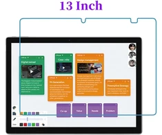 Qiawum Chuwi Ubook Xpro 13 colių ekrano apsauga, 9h kietumo grūdinto stiklo ekrano apsauga, plėvelė, skirta Chuwi Ubook Xpro 13 colių, su apsauga nuo pirštų atspaudų, be burbuliukų, krištolo skaidrumo