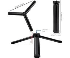 Qimei-shop Aliuminio Lydinio Mini Trikojis su 1/4" Sriegiu