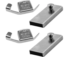Qotsteos Magnetinė siūlės kreiptuvas, Mg1 magnetinio stiprumo metalinės dovanos pradedantiesiems siuvėjams, magnetinis siūlės kreiptuvas siuvimo mašinai, 2 vnt.