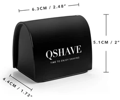 Qshave dėžutė naudotiems skustuvo ašmenims