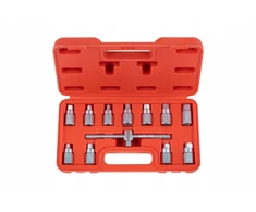 Quatros Alyvos išleidimo kamščių raktai 12d. 3/8" Qs60500