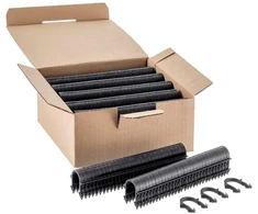 Quick2fix® 1000 vnt. segtukų rinkinys grindiniam šildymui / suvirinti - grindinio šildymo vamzdis - profesionalūs segtukai - šildymo vamzdžio laikiklis - grindinio šildymo vamzdžio laikiklis - pagaminta