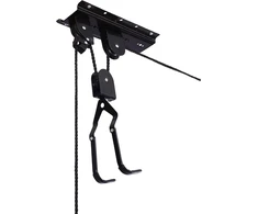 Rad Cycle Products 2005 tvirtas dviračio keltuvas garažo saugojimui, 45 kg talpos kalnų dviračio keltuvas