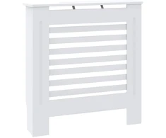 Radiatoriaus uždangalas, baltos spalvos, 78cm, MDF