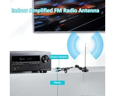 Radijo antena Fm Dab su magnetiniu pagrindu ir 3m kabeliu
