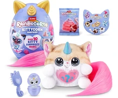 Rainbocorns Kittycorn 3 Astrid minkštas žaislas su staigmenomis