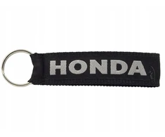 Raktų pakabukas Honda užrašas, siuvinėtas, medžiaginis