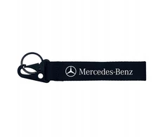 Raktų pakabukas Mercedes Benz su logotipu ir užrašu, skirtas automobilio raktams