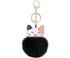 Raktų pakabukas ornamentas, krepšio pakabukas, katės pūkuotas raktų pakabukas, pliušinis raktų pakabukas, personalizuotas kūrybinis raktų pakabukas, dovana aplankams, kuprinei, mobiliajam telefonui
