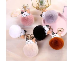 Raktų pakabukas ornamentas, krepšio pakabukas, katės pūkuotas raktų pakabukas, pliušinis raktų pakabukas, personalizuotas kūrybinis raktų pakabukas, dovana aplankams, kuprinei, mobiliajam telefonui