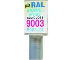 Ral 9003 signalweiss pusiau matinis korektorius įbrėžimams 10 ml arasystem