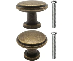 Rankenėlės baldams, 2 vnt., žalvario spalvos, 21x24 mm