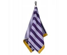 Rankšluostis Frotte 50x100 Ikea Enskotmal, violetiniai dryžiai