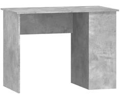 Rašomasis stalas, betono pilkas, 100x55x75cm, apdirbta mediena
