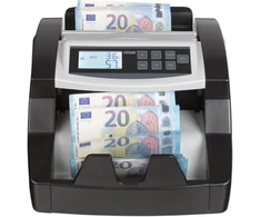 Ratiotec Rapidcount B40 banknotų skaičiuoklis-detektorius - eurams/kitiems pasirinktinai - greitis 1000 banknotų/minutę - uv | ir | mg | bm aptikimas