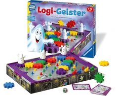 Ravensburger 25042 Logi-geister edukacinis žaidimas vaikams, skirtas mokytis, 2–4 žaidėjams nuo 5 iki 10 metų, vokiečių kalba