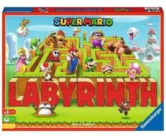 Ravensburger 26063 šeimos žaidimas super mario labyrinth stalo žaidimas, įvairiaspalvis