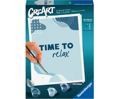 Ravensburger Creart 23608 paveikslai pagal skaičius „time to Relax“ nuo 12 metų