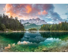 Ravensburger Dėlionė 1000 Detalių: Zugspitze prie Eibsee