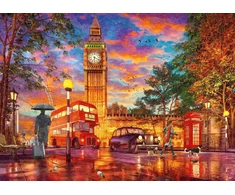 Ravensburger Dėlionė 12000184 - Sunset in London - 1000 dalių dėlionė suaugusiems ir vaikams nuo 14 metų