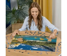 Ravensburger dėlionė 12000563 - žalias ežeras prie tragedy - 1000 detalių dėlionė suaugusiems ir vaikams nuo 14 metų