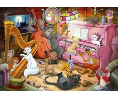 Ravensburger dėlionė 12000753 Aristocats 1000 detalių Disney dėlionė suaugusiems ir vaikams nuo 14 metų