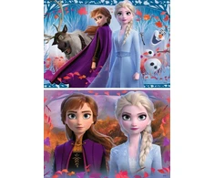 Ravensburger Dėlionė Vaikams - 2x12 Detalės, "kelionė į Nežinią"
