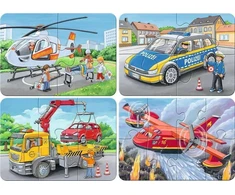 Ravensburger Dėlionės Vaikams 2, 4, 6, 8 Detalės Nuo 2 Metų