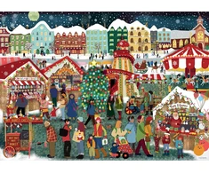 Ravensburger Kalėdų turgaus dėlionė 1000 detalių