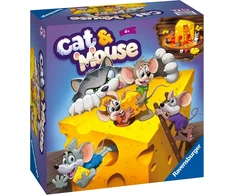 Ravensburger Katė ir Pelė stalo žaidimas vaikams nuo 4 metų - 2-4 žaidėjai