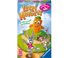 Ravensburger Lotti Karotti: Triušių lenktynės, žaidimas nuo 4 metų