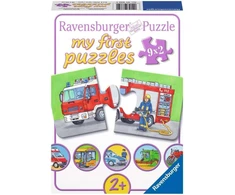 Ravensburger Pirmieji Dėlionės Vaikams: Gelbėjimo Transportas