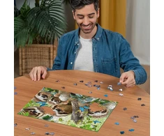 Ravensburger "sloth Selfie" 500 detalių dėlionė suaugusiems ir vaikams