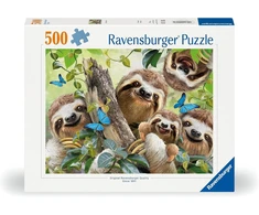 Ravensburger "sloth Selfie" 500 detalių dėlionė suaugusiems ir vaikams