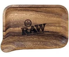 Raw medinis suktinukų padėklas su snapeliu 28.5 × 18.5 × 2 cm
