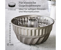 Rbv Birkmann, Bakers Best 886018 atsegama tortinė, skersmuo 18 cm, su nelimpančia danga