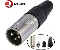 Rc3m Xlr jungtis, skirta kabeliui, M 3-pin mikrofono Rean