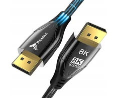 Reagle Displayport 1.4 Dp kabelis 8k 4k 144hz Hdr į Displayport 2m