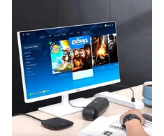 Reagle hdmi į vga kabelis su audio ir usb maitinimo šaltiniu, full hd 1080p @ 60hz adapteris su minijack ir paauksuotais jungikliais - paprastas plug &amp; play jungtis 3 m