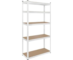 Rebel Regal metalinis žurnalų stovas 180x90x40 baltas Rb-1251w