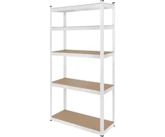 Rebel Regal metalinis žurnalų stovas 180x90x40 baltas Rb-1251w