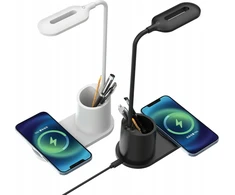 Rebeltec Indukcinis įkroviklis + Qi lemputė 10w balta - Outlet