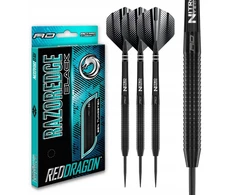 Red Dragon Raudona Dragon Razor Edge 28g profesionalūs smiginiai su plunksnomis ir kotais