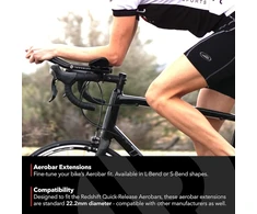 Redshift Aerobar tik aliuminio vamzdžių prailginimai