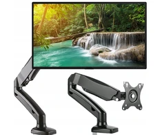 Reguliuojamas monitoriaus laikiklis 17-32" Vesa 75/100, stalo tvirtinimas