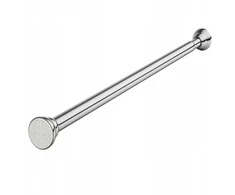 Reguliuojamas strypas 90-150cm sidabrinis
