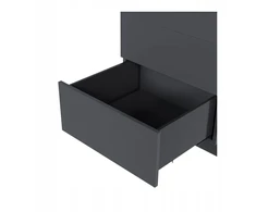 Rejs Ultra Box stal. stal. pil. 300mm, grafit, Push To Open